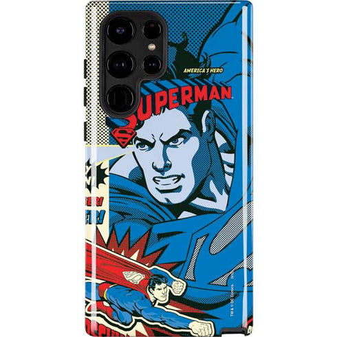 DC Comics Superman America's Hero Galaxy S25 Ultra Impact Case